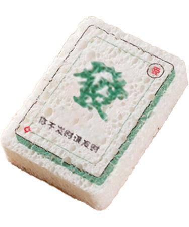 Kitchen Sponges Mahjong Design Dishes Sponge | Long-Lasting Wood Pulp Fiber Dishwasher Sponge for Kitchen Restaurants Canteens Dish Bowl Cleaning Tosier Hair - Buy Online on GoSupps.com