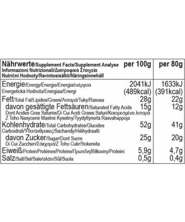 All Stars Oatcake Hafer-Riegel Salted Almond 12 Protein Bars (80g Each) | Energy & Oatmeal Packed Muesli Snack | High-Quality Carbohydrates & Super Filling - Buy Online on GoSupps.com