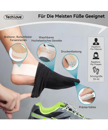 Tech Love Hallux Valgus Corrector - Washable Big Toe Bandage Socks for Unisex - Size M - Buy Online on GoSupps.com