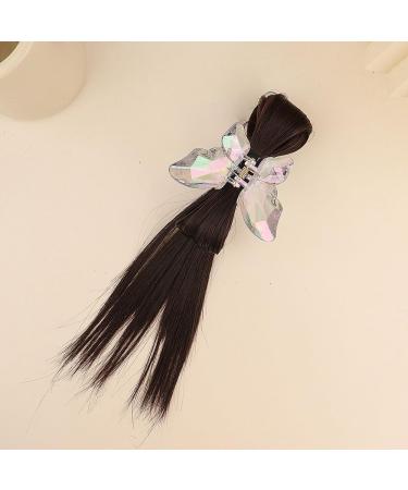 Natural Looking Shuttlecock Head Clip Easy To Use Butterfly Hair Claws Hairpin Accessory For Fashionable Women Black - Buy Online on GoSupps.com