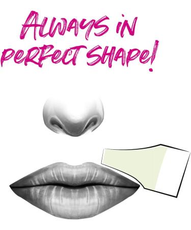 Andmetics Upper Lip Wax Strips for Women | Quick & Easy Hair Removal | Perfect for Smooth Clean Skin - Buy Online on GoSupps.com