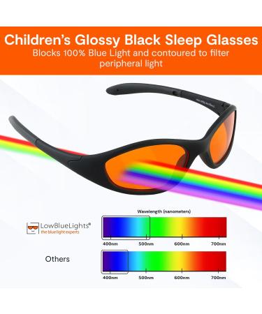 Shop 100% Blue Light Blocking Glasses | Amber Wraparound Dual Lenses for Enhanced Sleep | Perfect for TV Gaming & Computer Use | Junior Defenders for Men & Women - Buy Online on GoSupps.com