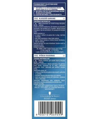  LIVE Schwarzkopf Live Ultra Brights or Pastel 2-in-1 Semi-Permanent Hair Color up to 15 washes 092 Intense Red Pack of 3 (3 - Buy Online on GoSupps.com