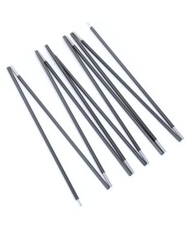 Weanas Tent Poles Replacement, Aluminum Rod Tent Pole Multifunction Lightweight Tent Pole Repair Kit, 7001 Series Aluminum Heated 11'3"(343cm) 1 Pole