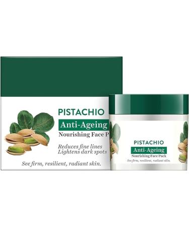 aj Organic Herbal Nourishing Facial Massage Cream with Ashwgandha & Sandalwaood for Men & Women - Suitable for Normal to Dry Skin 100g