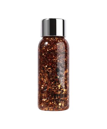 bellv Body Glitter Gel Coarse Glitter Body Removal Waterproof Long Lasting Face and Hair Holographic Cosmetic Accessories for Concert Festival .