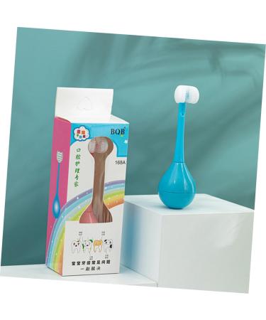 Mobestech 2-St Tumbler Toothbrush for Kids | U-Toothbrush Silicone | International Shipping Available - Buy Online on GoSupps.com