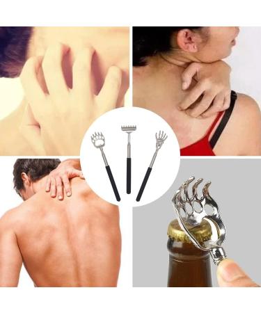 Premium Hualiang 3-Piece Back Scratcher Set | Telescopic & Portable | Relief from Itching | Ideal for Back & Head Itch Relief | Includes Storage Bag - Buy Online on GoSupps.com