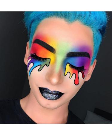 Buy Halloween Cosplay Pigment Kit - Washable Neon Face Paint for Makeup & Art | International Shipping - Buy Online on GoSupps.com