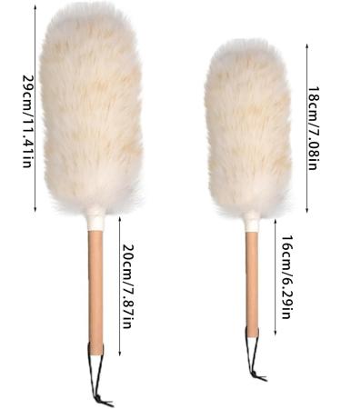 HIOPOIUYT Wool Dusters Cleaner With Grip Gentle On Furniture Effective On For Homemakers Office Worker Student - Buy Online on GoSupps.com