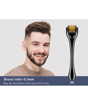 Buy EBeizi Beard Growth Set for Men | Stimulate Hair Growth with Beard Oil & 0.5mm Dermaroller | Shop Now for International Shipping - Buy Online on GoSupps.com