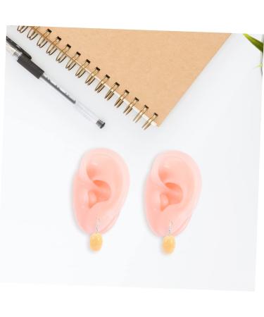 LIFKOME Silicone Ear Body Parts 2 Pairs of Ear Models for Display Cleaning Training No Bubbles - Buy Online on GoSupps.com