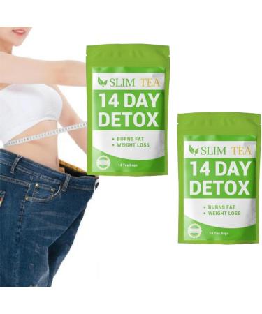 14 days of tea for losing weight detox cleanse weight loss tea slim tea detox drink for fat reduction fat burning removing fast fat burner weight reduction and for breakdown bother gap 2 pack