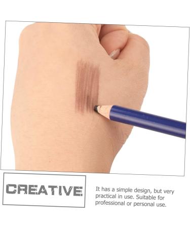 BELLIFFY 1 Set Eyebrow Pencil Eyebrow Pen Waterproof Brow Pencil Eye Brow Pencil Line Pens Wood Blue 1 count (Pack of 1) Blue - Buy Online on GoSupps.com