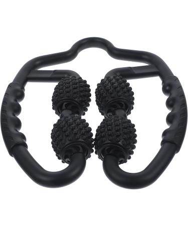 Manual Foam Massage Roller - Muscle Massager for Neck Shoulder Legs Arms & Back Pain Relief - Buy Online on GoSupps.com