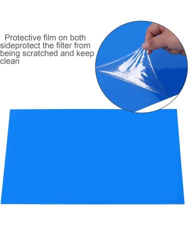 Pangda 9 Pack Blue Gel Filters - 11.7 x 8.3 Inches - Colored Correction Light Filter Sheets - Buy Online on GoSupps.com