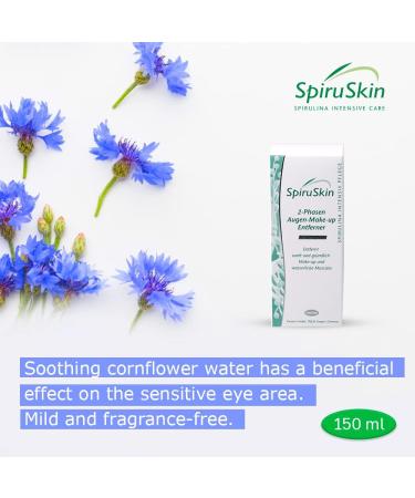  SpiruSkin 2 Phase Eye Makeup Remover Lotion 150ml - Buy Online on GoSupps.com