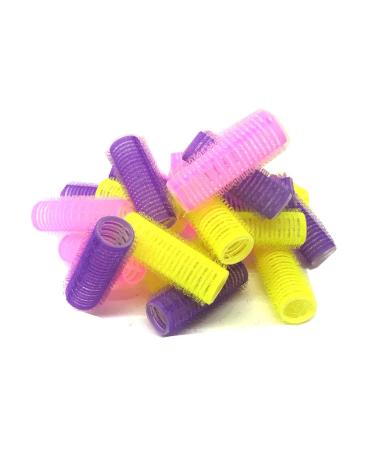 24 x 20mm Small Self Grip Hair Rollers for Short Hair | Pro Salon Curlers Set - Buy Online on GoSupps.com