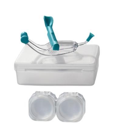 Tool for removing soft contact lenses - contact plug -in tool for removing contacts |Contact lens remover and insert soft portable silicone shovel for the Goovafur customer and carrier with a double box