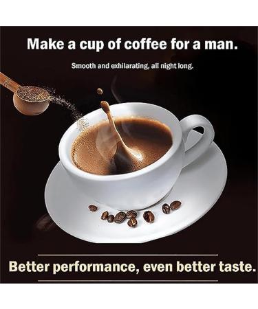Black Maca Men's Energy Coffee Instant Maca Coffee Black Maca Coffee Men's Blend Coffee Focused Natural Energy Supplement Maca Energy Coffee for Men Power Male Enhance (2 Box) - Buy Online on GoSupps.com
