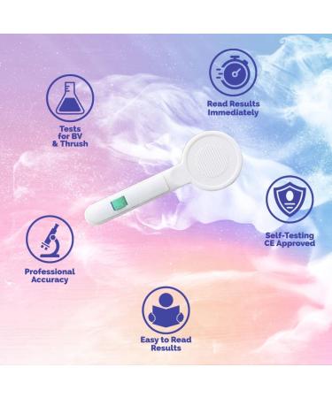 One Step Vaginal pH Test Kit - 5 Tests for BV & Yeast Infection | Feminine Health & pH Balance | Individually Foil Wrapped - Buy Online on GoSupps.com
