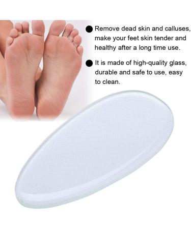Pedicure Tools for Feet Feet Scrubber Dead Skin Foot Pumice Stone Tempered Glass Foot File Callus Remover Feet Dead Skin Remover for Home Foot Care Wet and Dry Feet - Buy Online on GoSupps.com