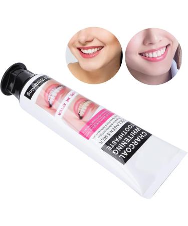Verdant Touch Oral Care Charcoal Whitening Toothpaste 100ml Oral Care Oral Care Peppermint Cleaning Toothpaste - Buy Online on GoSupps.com