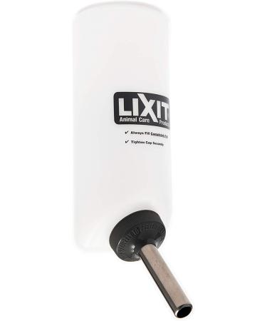 Lixit 32oz White Dog Water Bottle - Leak-proof Pet Water Dispenser - Buy Online on GoSupps.com