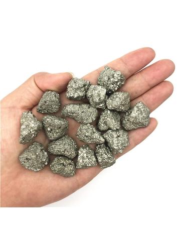 Decorative Crystal Natural Iron Pyrite Cluster Crystal Stone Rough Display Specimen Minerals Teaching Natural Quartz Crystals Home Decor Crystal FUZEGRDLI (Color : 2pcs)