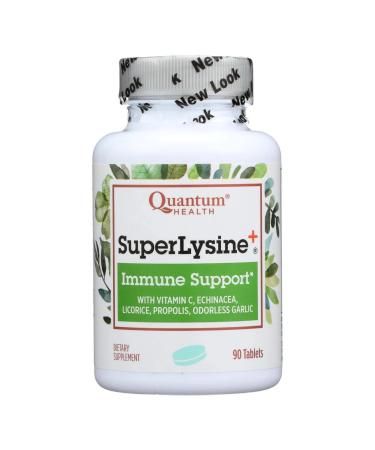 Pack of 1 x Quantum Super Lysine Plus - 90 Tablets - Buy Online on GoSupps.com