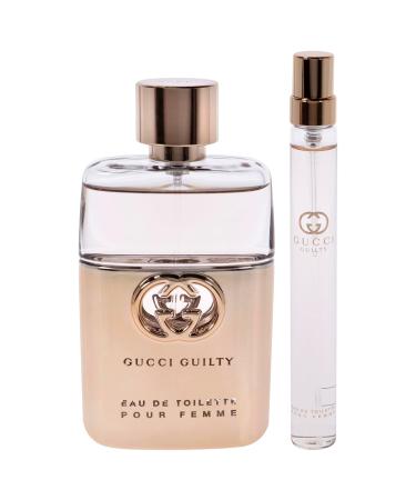 Gucci Guilty by Gucci for Women - 2 Pc Mini Gift Set 1.6oz EDT Spray 0.33oz EDT Spray - Buy Online on GoSupps.com