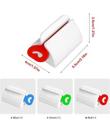 Set of 4 Rolling Toothpaste Squeezer - Simple, Practical & Kid-Friendly - Buy Online on GoSupps.com