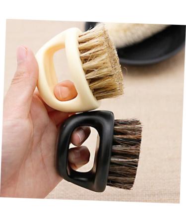 Frcolor Wild Boar Bristle Shaving Brush & Hairdresser Fading Brushes - Soft Cleaning Brush for Men - Buy Online on GoSupps.com