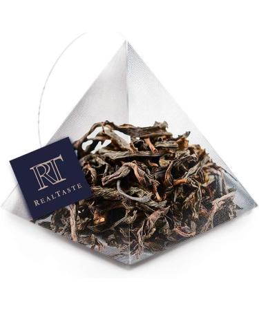 Real Taste English Afternoon Black Tea With Natural Bergamot Flavouring 20 x 2.5 in Pyramids - Buy Online on GoSupps.com