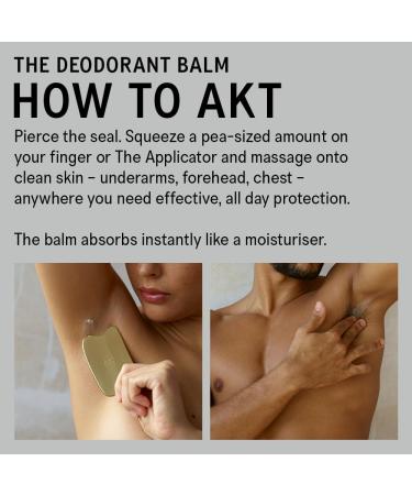 AKT DEODORANT BALM SC.02 AFTER THUNDER 50ml - Award-Winning Natural Deodorant, Plastic-Free, Aluminium-Free, Long-Lasting Formula - Buy Online on GoSupps.com