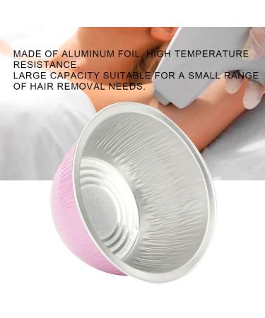 Portable Hair Removal Wax Bowl | 10-Compartment Tool Container with Golden Aluminum Foil | Ideal for Wax Beans Melting - Buy Online on GoSupps.com