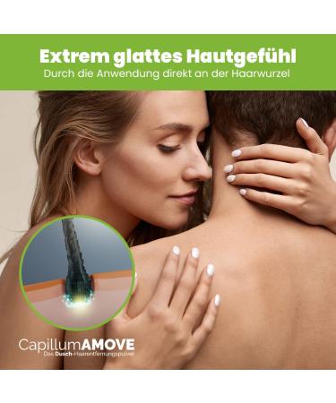 Capillum Amove 800G Savings Package - Painless & Odorless Hair Removal Cream Powder with Natural Herbs for Men & Women (200g x 4 Pack) - Buy Online on GoSupps.com