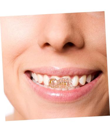 Didiseaon Mouth Guard 2 Pcs Scorpion Single Braces Jewelry for Rapper Vampire Fangs Caps Trendy - Buy Online on GoSupps.com