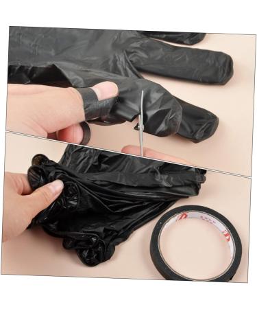 FRCOLOR 4 Sets Gel Nail Art Gloves Uv Gloves Disposable Gloves Nail Gel Anti Gloves Manicure Gloves Nail Tape for Nail Art Gel Nail Gloves Uv Protection Adhesive Tape PVC - Buy Online on GoSupps.com