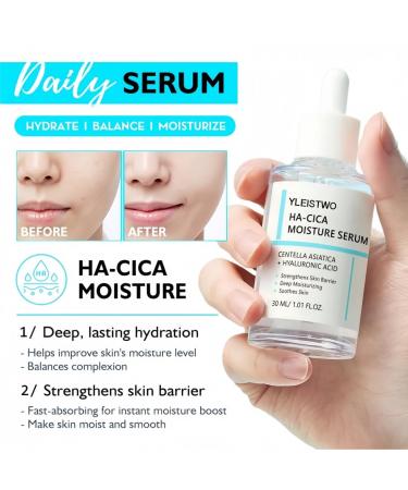Peptide & Propolis Serum Duo with CICA & Hyaluronic Acid Hydrating & Firming Face Treatment Helps Visibly Reduce Look of Fine Lines & Wrinkles 2-Pack - Buy Online on GoSupps.com