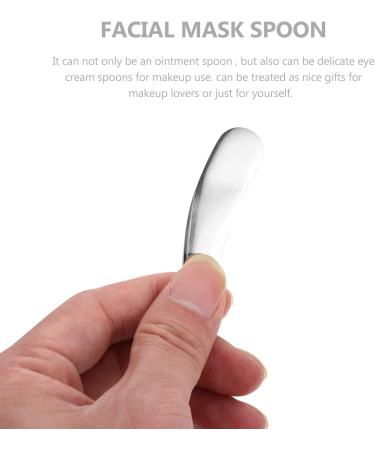 Buy Stainless Steel Facial Cream Spatula - Makeup Spoon & Applicator for Perfect Skin Care | Truly Beauty Remover - Buy Online on GoSupps.com