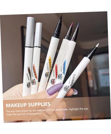 Balacoo 18 Pcs Colorful Eyeliner Pen White Eye Liner Pencils Eyeliner Pen for Women Abs Makeup Lasting Miss - Buy Online on GoSupps.com