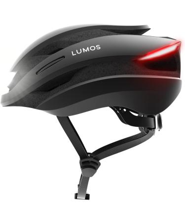 Lumos Ultra Smart Bike Helmet | Customizable LED Lights + Turn Signals | Charcoal Black Road Bicycle Helmet for Adults | M-L (21-1/4 to 24 in) - Buy Online on GoSupps.com