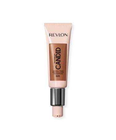 2 x Revlon Photoready Candid Natural Finish Foundation 22ml - 520 Cocoa