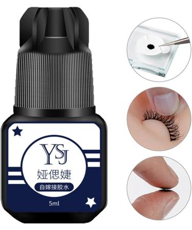 5 Eyelash Glue - 5ml Strong Hold Eyelash Glue for Lash Extensions | Long Lasting Fast Drying Mild Waterproof Lash Clusters Glue False Eyelash Bond for Cluster Lashes No Irritation Rowces 5 Pcs 5 Ml - Buy Online on GoSupps.com