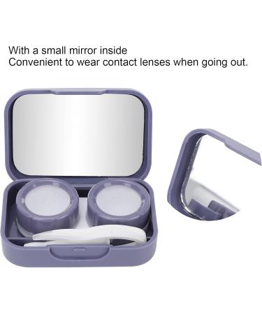Buy Cersalt Contact Lens Case - Complete Accessories for Safe Contact Lens Storage (Light Purple) - International Shipping Available - Buy Online on GoSupps.com
