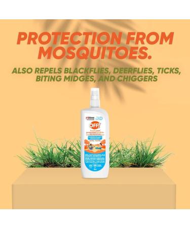 OFF FamilyCare Insect and Mosquito Repellent with Summer Scent Bug Spray Safe on Outer Surfaces of Clothing 250 mL (Packaging May Vary) - Buy Online on GoSupps.com