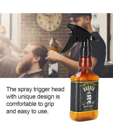 Sprayer Empty Bottle 300ML Refillable Hairdressing Water Sprayer Barber Vintage Spray Water Bottle Spray Bottle Hair Tool for Household Hair Salon - Buy Online on GoSupps.com