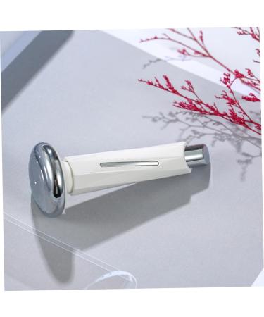 WOONEKY 1pc Face Masager Eye Facial Cleansing Brush & Magnetic Facial Facial Eye Bags Facial Roller Eyes Eye Cream White 9.8*3.9cm White - Buy Online on GoSupps.com