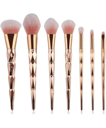 Make Up Brushes Set 7 Pieces Professional Cosmetic Brushes Powder Foundation Eyeshadow Eyeliner Highlighter Brush Kits for Both Beginners and Professional Makeup Artist Stylish and Popular - Buy Online on GoSupps.com